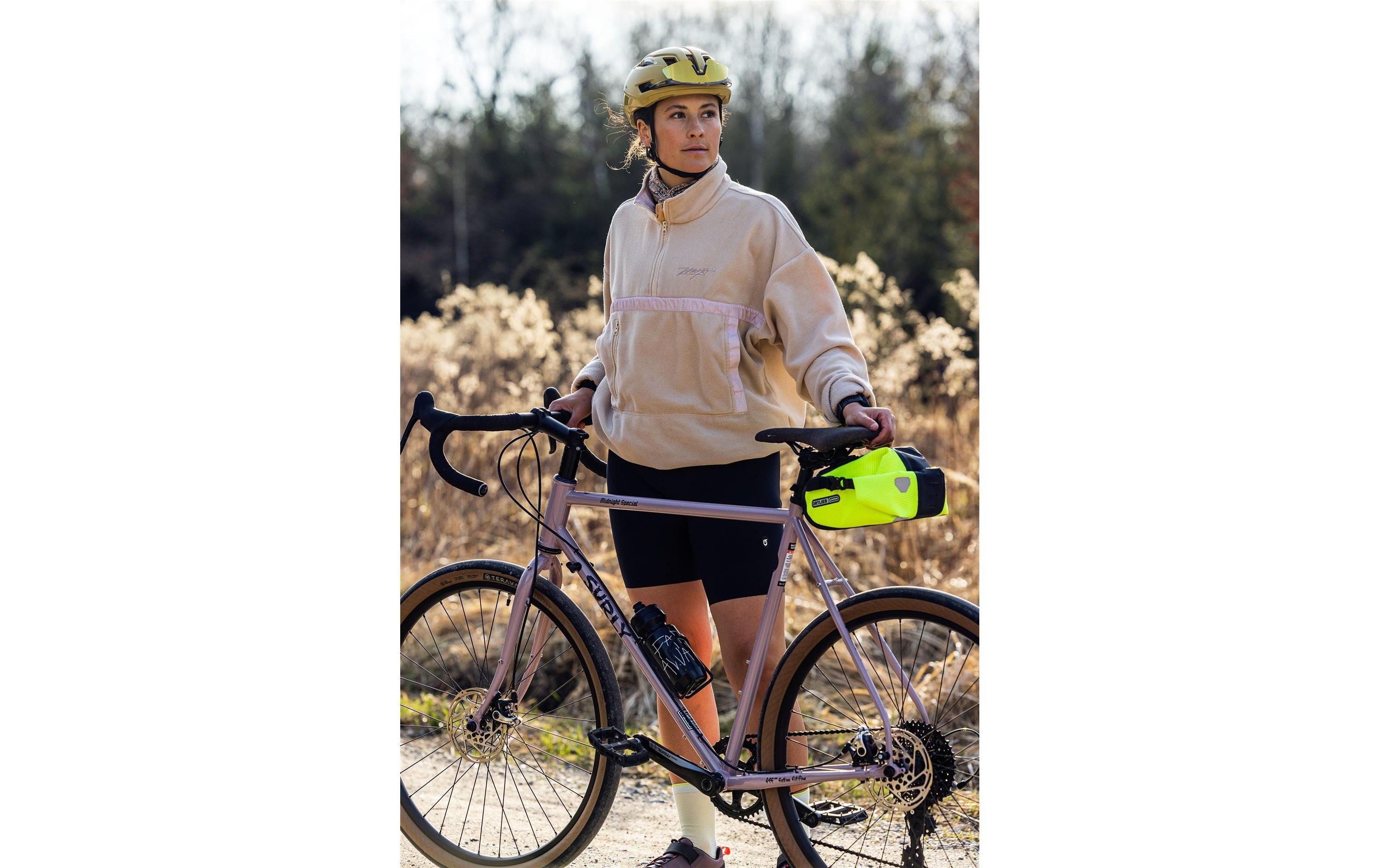 Ortlieb Satteltasche High-Vis, 4,1 l, neongelb – schwarz
