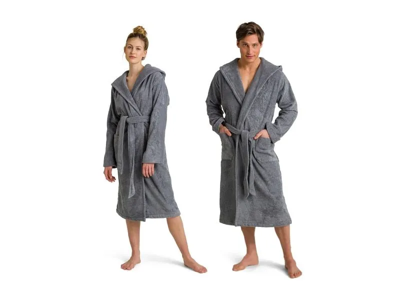 Möve Bademantel Superwuschel XXL, Stone Gray Möve Bademantel Superwuschel XXL, Stone Gray