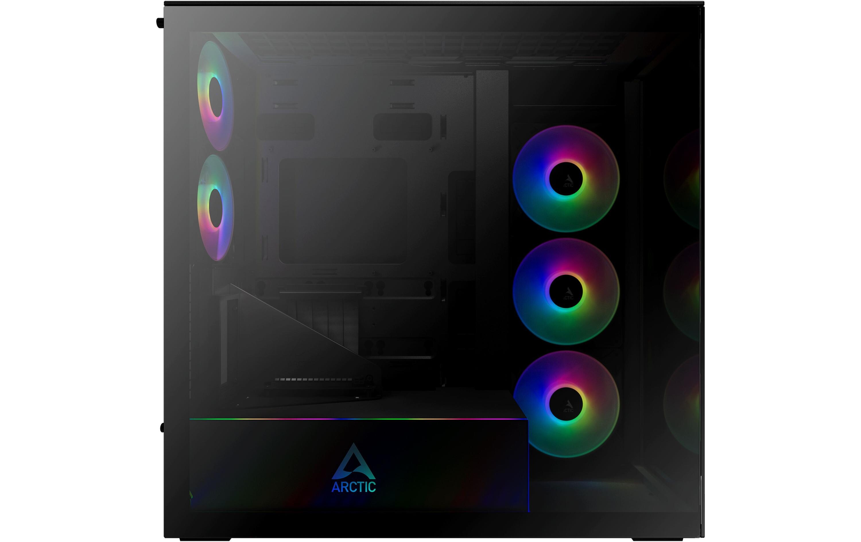 Arctic Cooling PC-Gehäuse ACPCC00016A Black Tinted