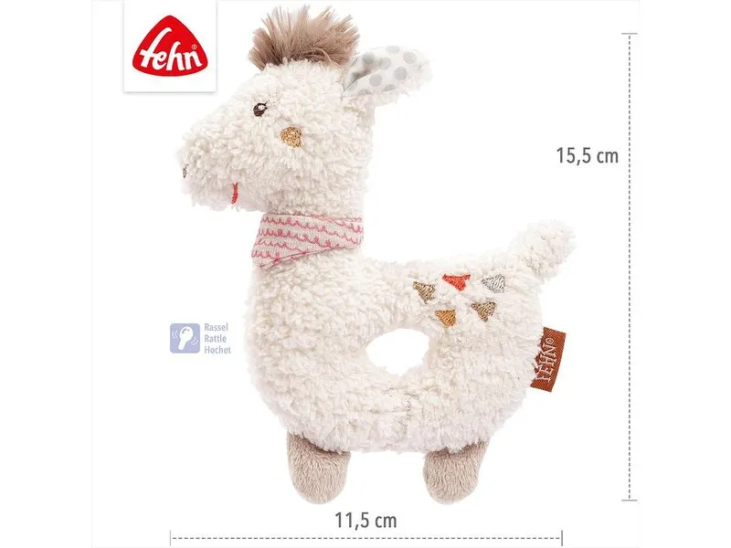 fehn Ring-Greifling Lama 11.5 x 15.5 cm fehn Ring-Greifling Lama 11.5 x 15.5 cm