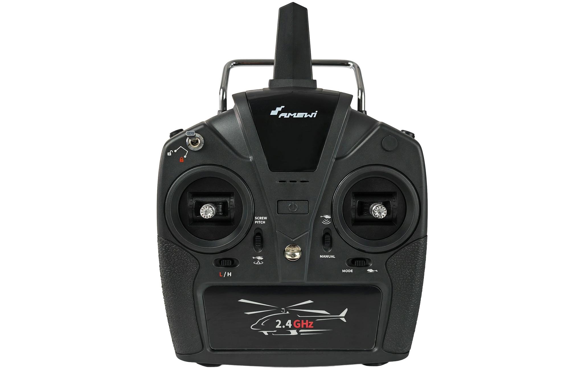 Amewi Helikopter Bell 222 Airwolf Pro 6-Kanal 3D/6G RTF