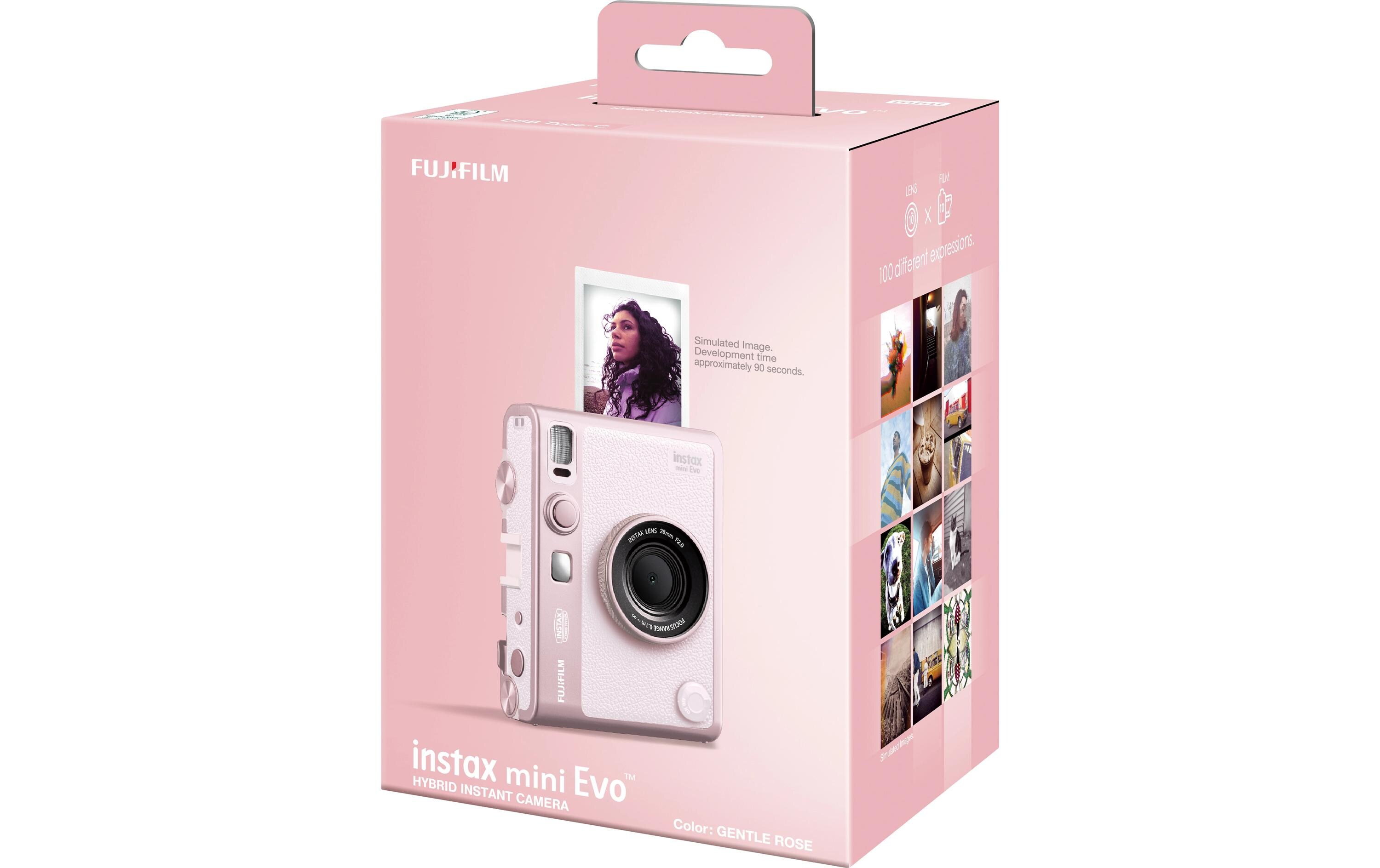 Fujifilm Fotokamera Instax Mini Evo Gentle Rose