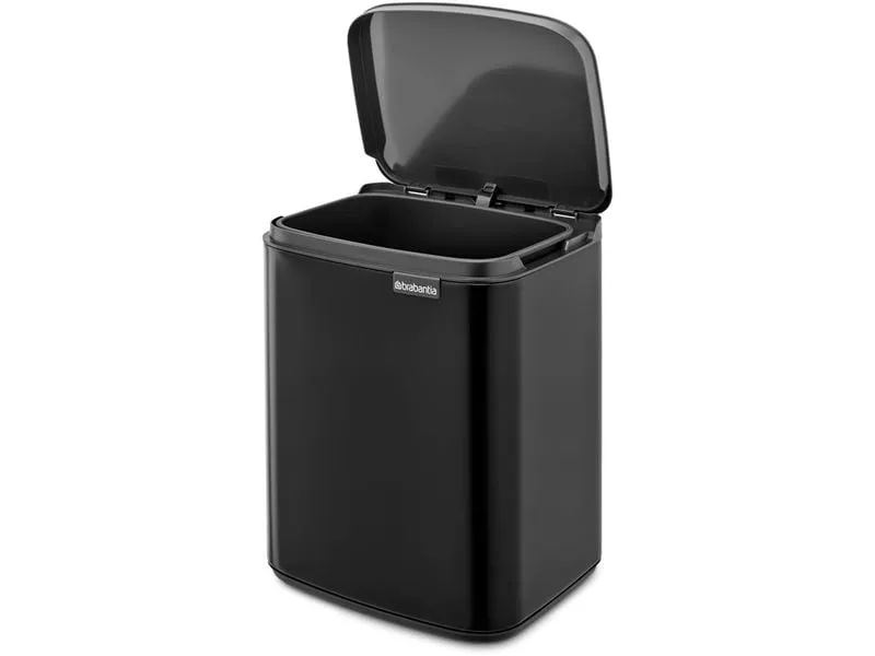 Brabantia Kosmetikeimer Bo Waste Bin 7 l, Schwarz matt