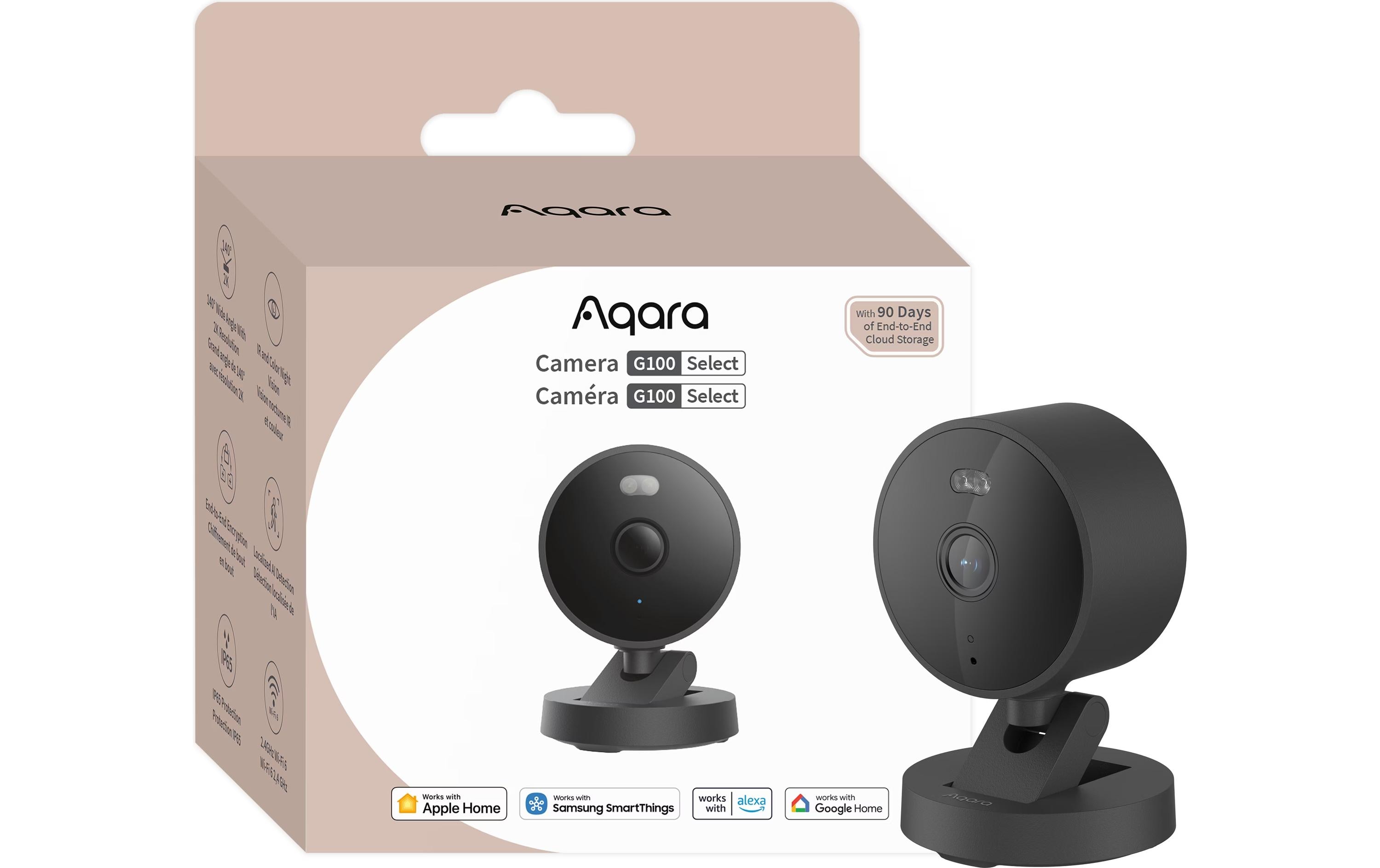 Aqara Netzwerkkamera G100 Schwarz, 1 Stück