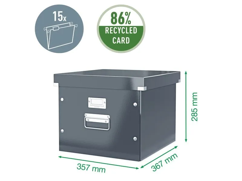 Leitz Zubehör Hängeregister Click & Store Hänngemappenbox, Schwarz Leitz Zubehör Hängeregister Click & Store Hänngemappenbox, Schwarz