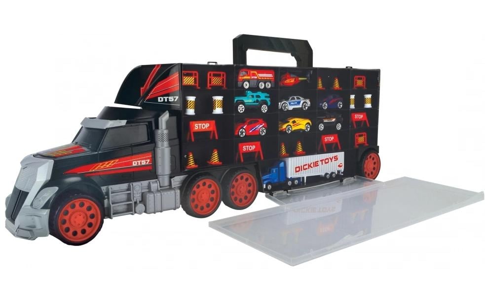 Dickie Toys Lastwagen für 42 Autos