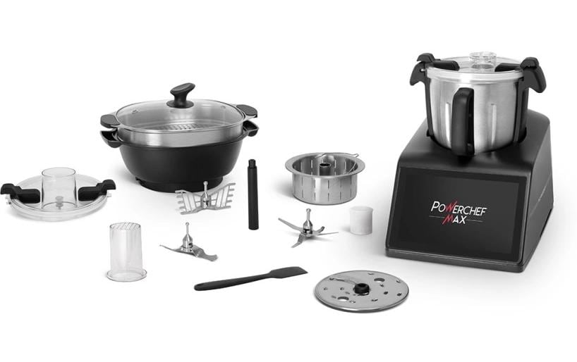 Schneider Küchenmaschine SCH-RBC-4545MAX Schwarz/Silber Schneider Küchenmaschine SCH-RBC-4545MAX Schwarz/Silber