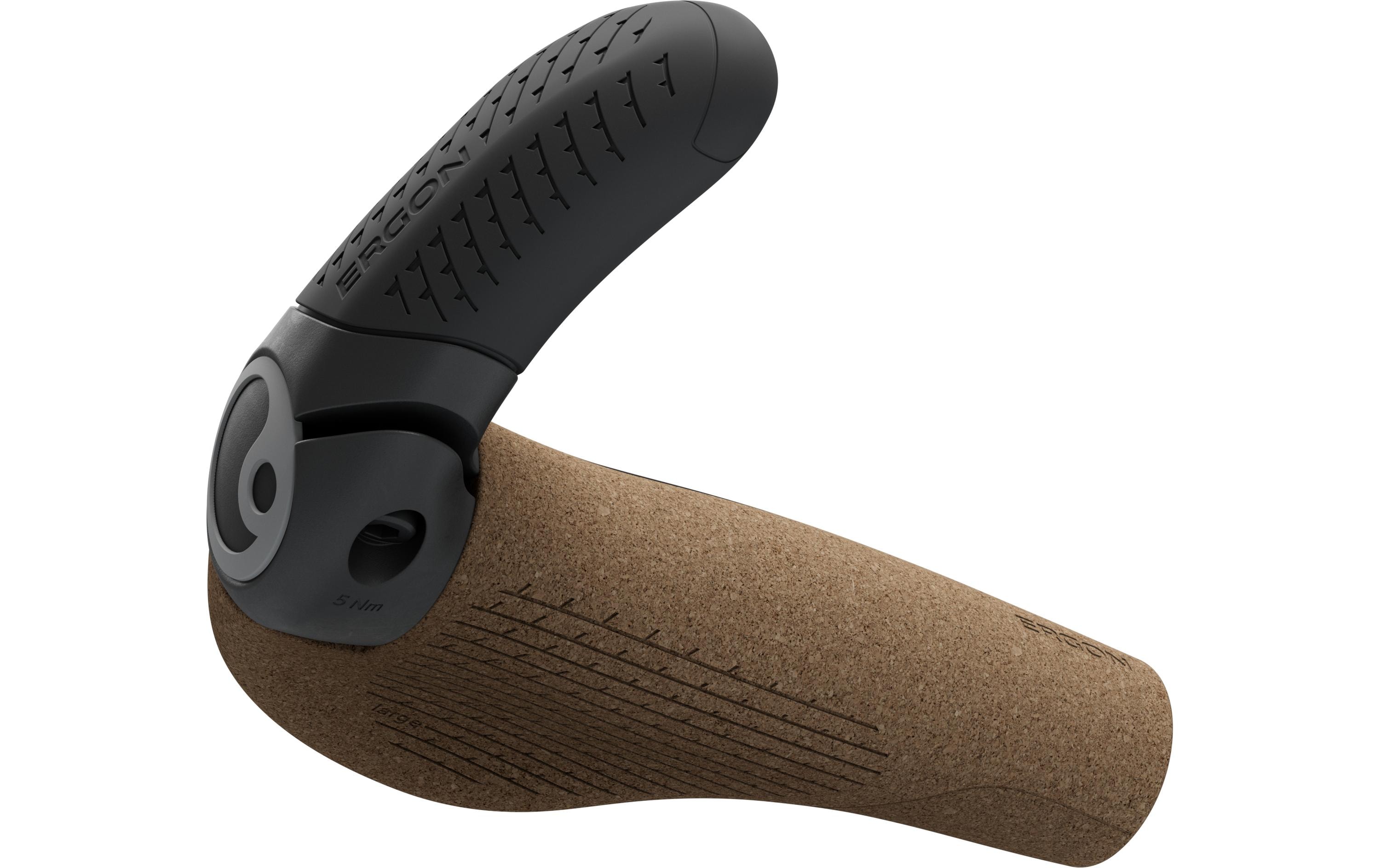 Ergon Lenkergriffe GP3 Evo, L, Braun