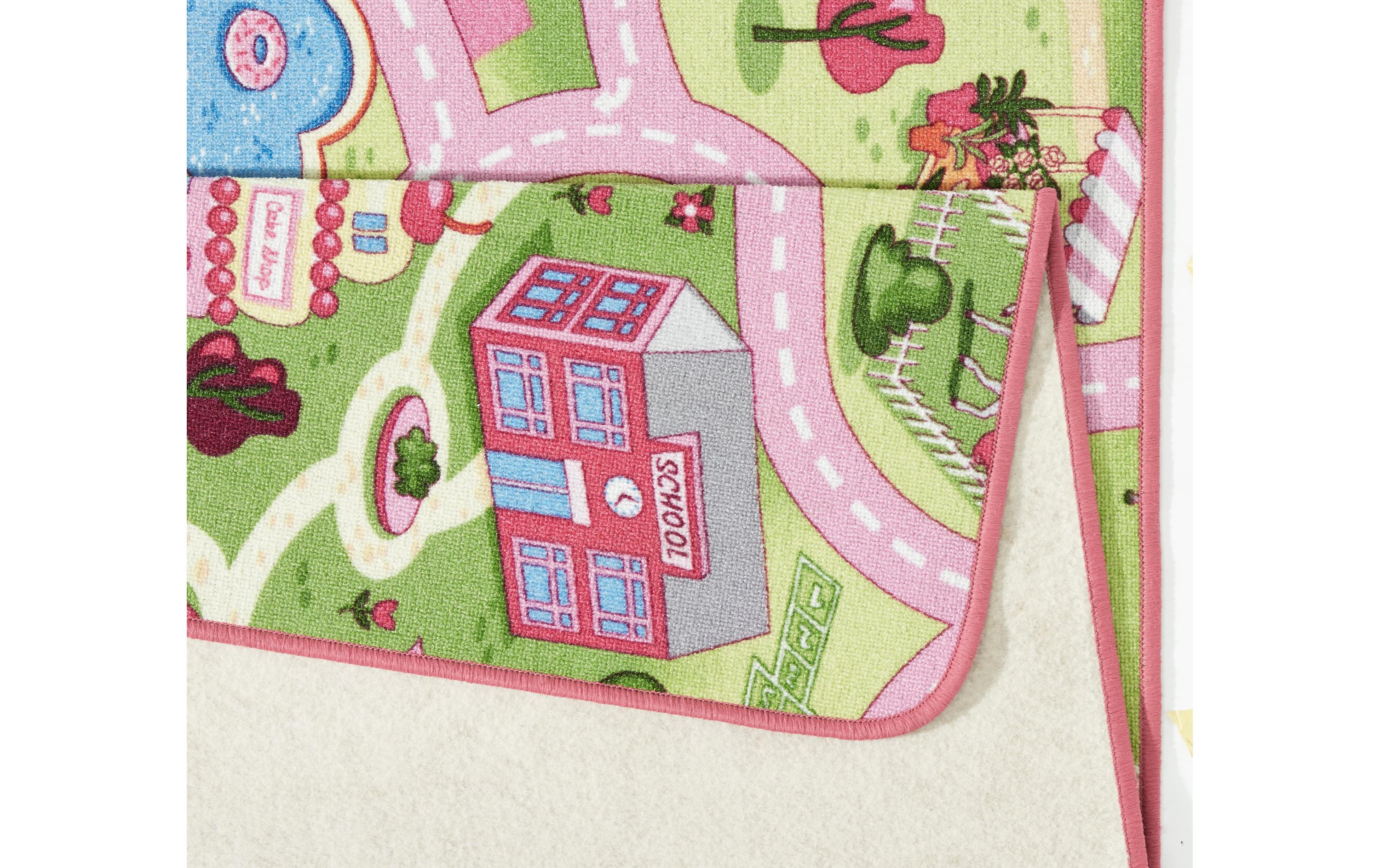 Hanse Home Spielteppich Sweet Town 160 x 240 cm, Pink