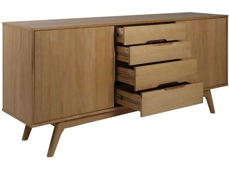 AC Design Sideboard Marte 180 x 84 cm, Dunkelbraun AC Design Sideboard Marte 180 x 84 cm, Dunkelbraun