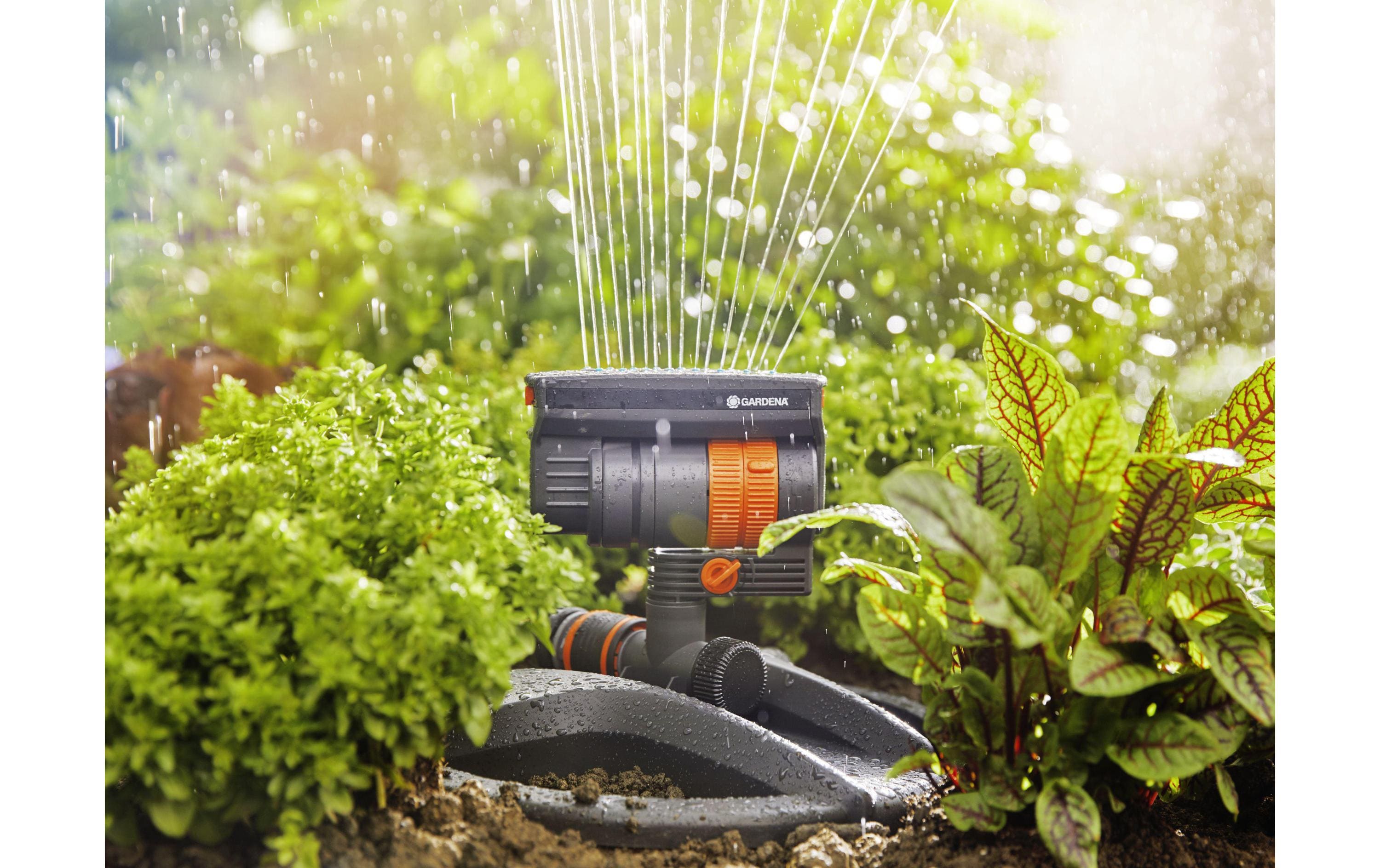 GARDENA Viereckregner AquaZoom compact