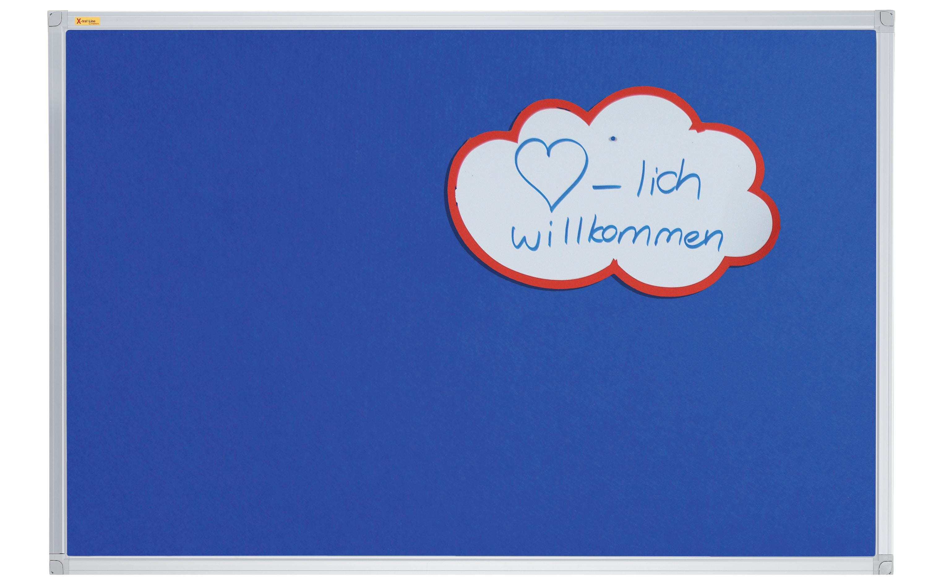 Franken Pinnwand X-tra!Line 45 cm x 60 cm, Blau