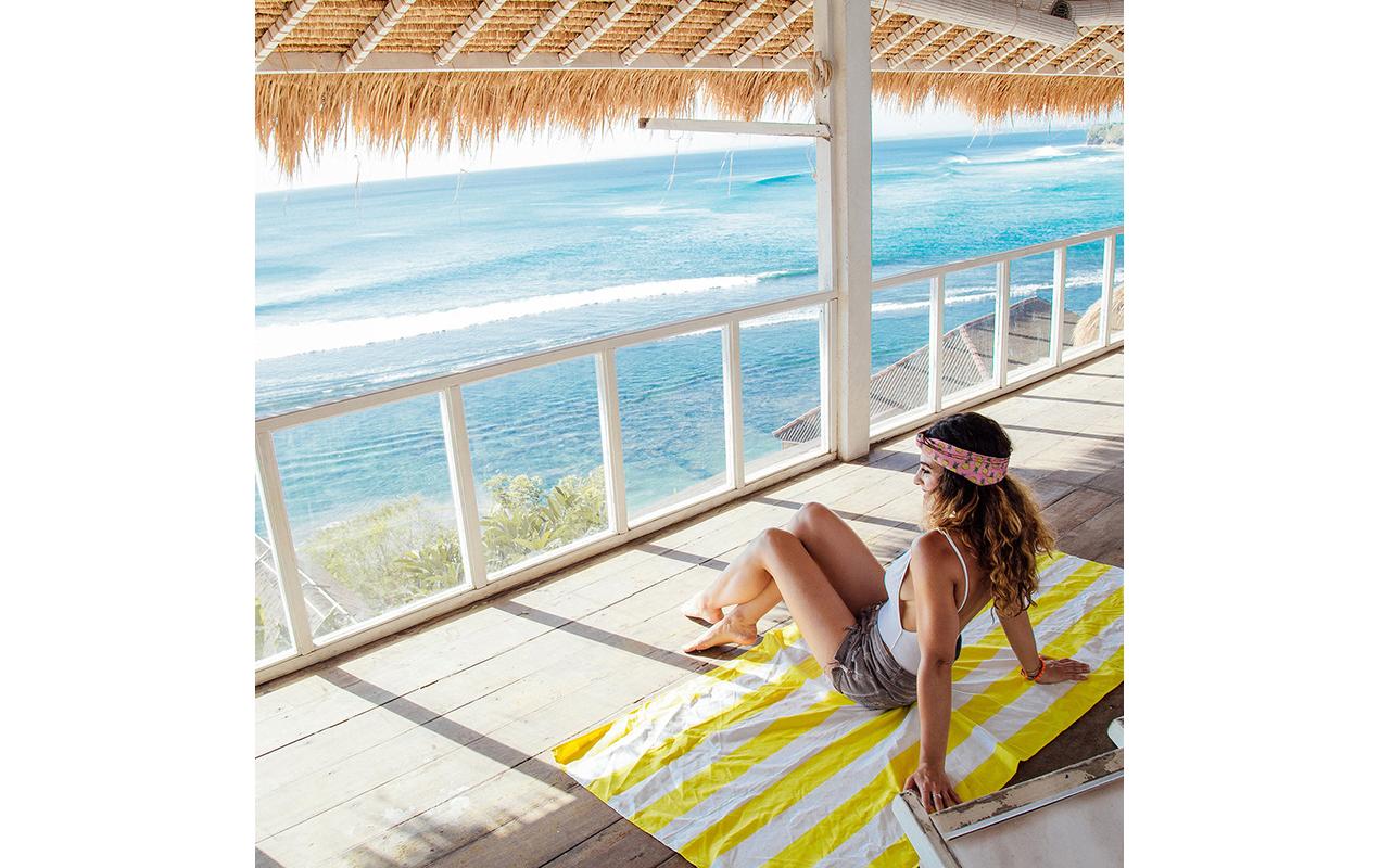 Dock & Bay Strandtuch Cabana XL, Gelb, Weiss Dock & Bay Strandtuch Cabana XL, Gelb, Weiss