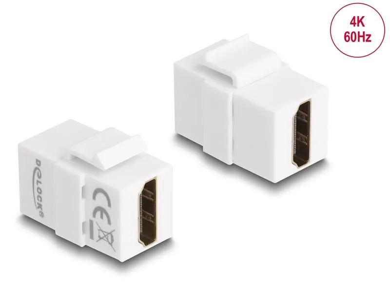 Delock Keystone-Modul HDMI Weiss