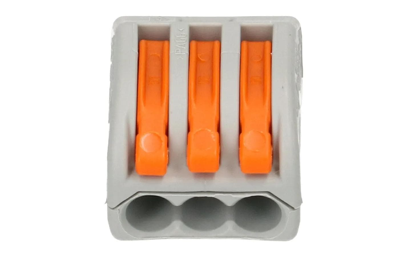 WAGO Verbindungsklemme Wago Klemme 3L 3-fach, 15 Stück WAGO Verbindungsklemme Wago Klemme 3L 3-fach, 15 Stück