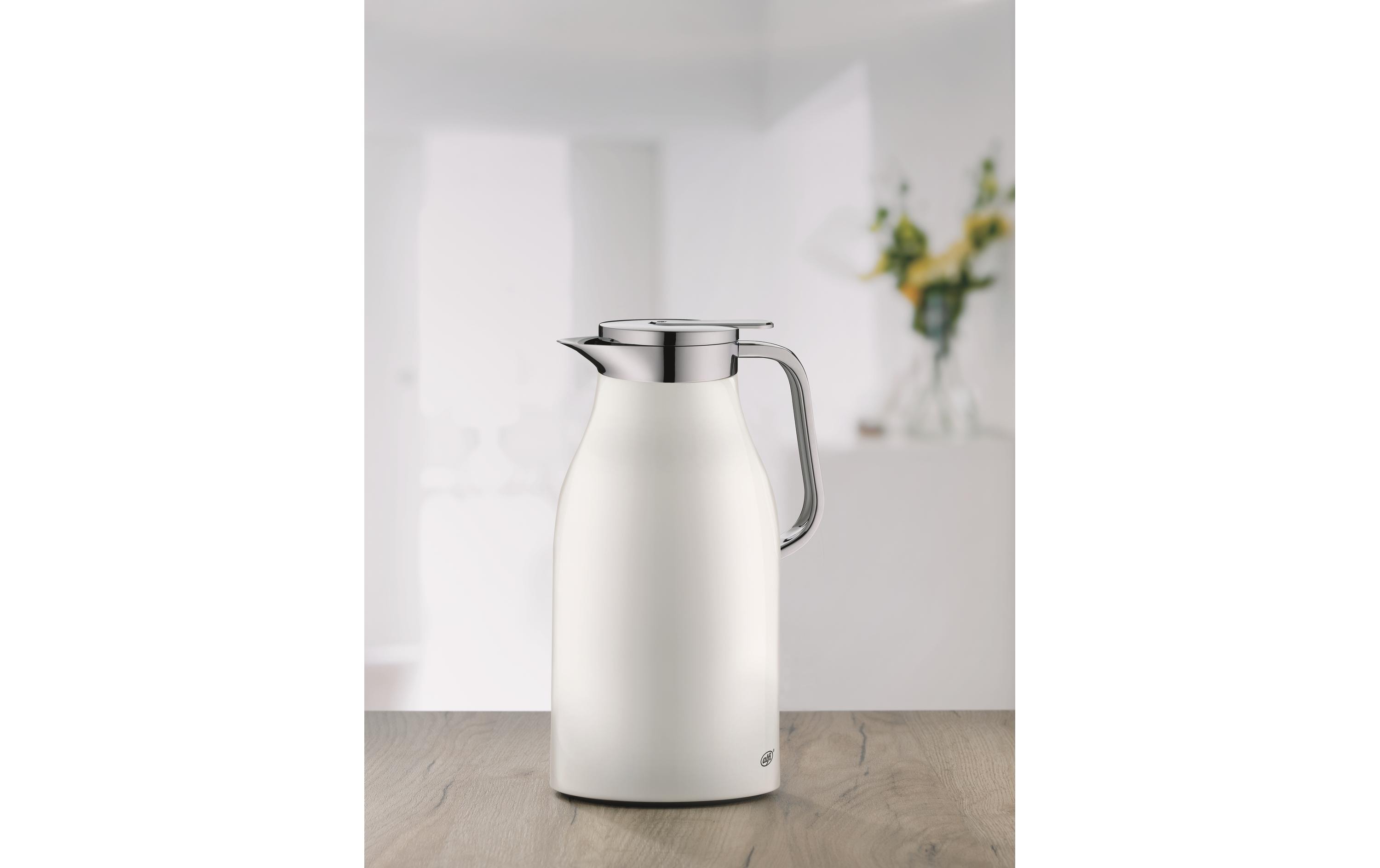 Alfi Thermoskanne Skyline 1500 ml, Weiss Matt