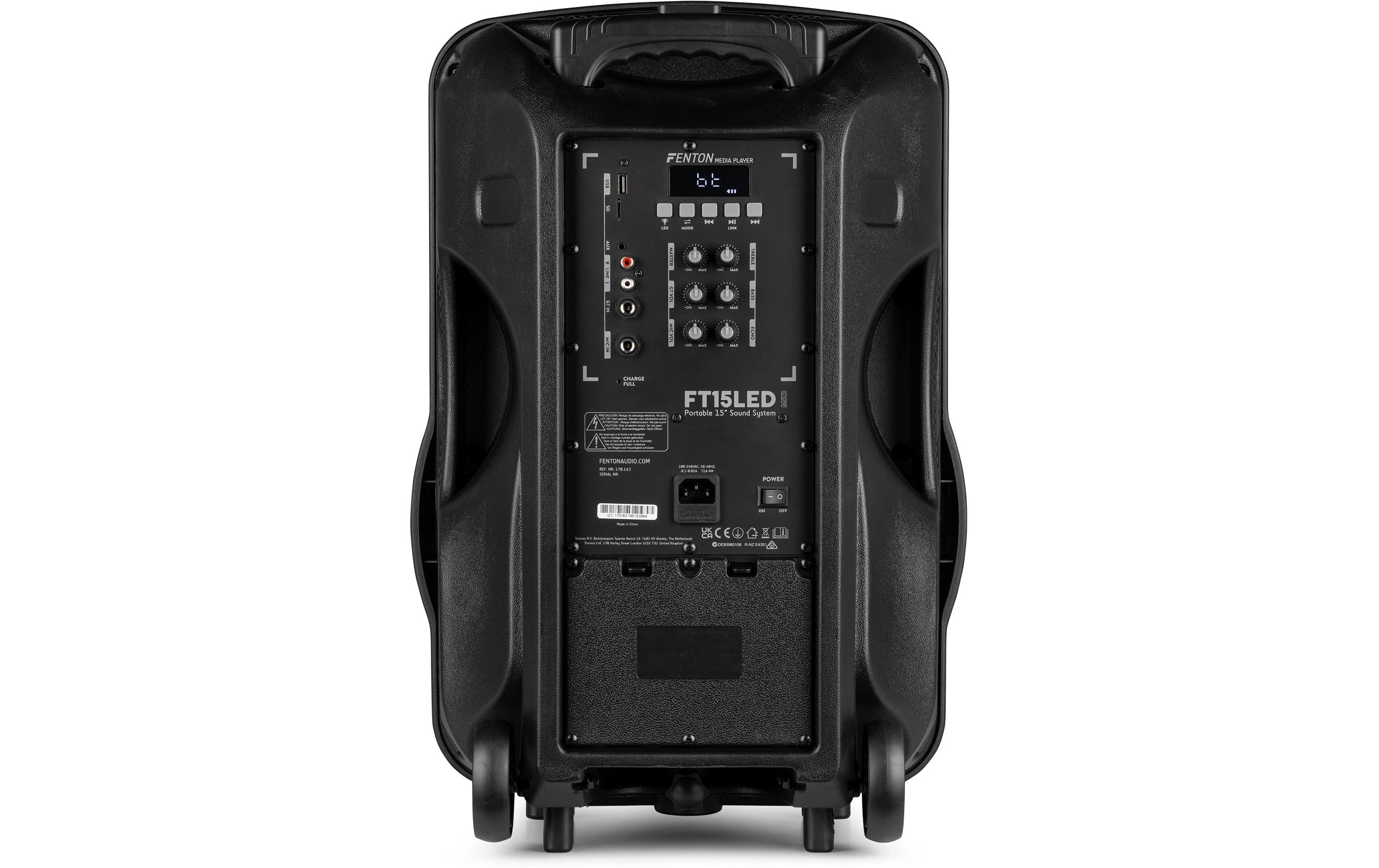 Fenton Lautsprecher FT15 LED MK2