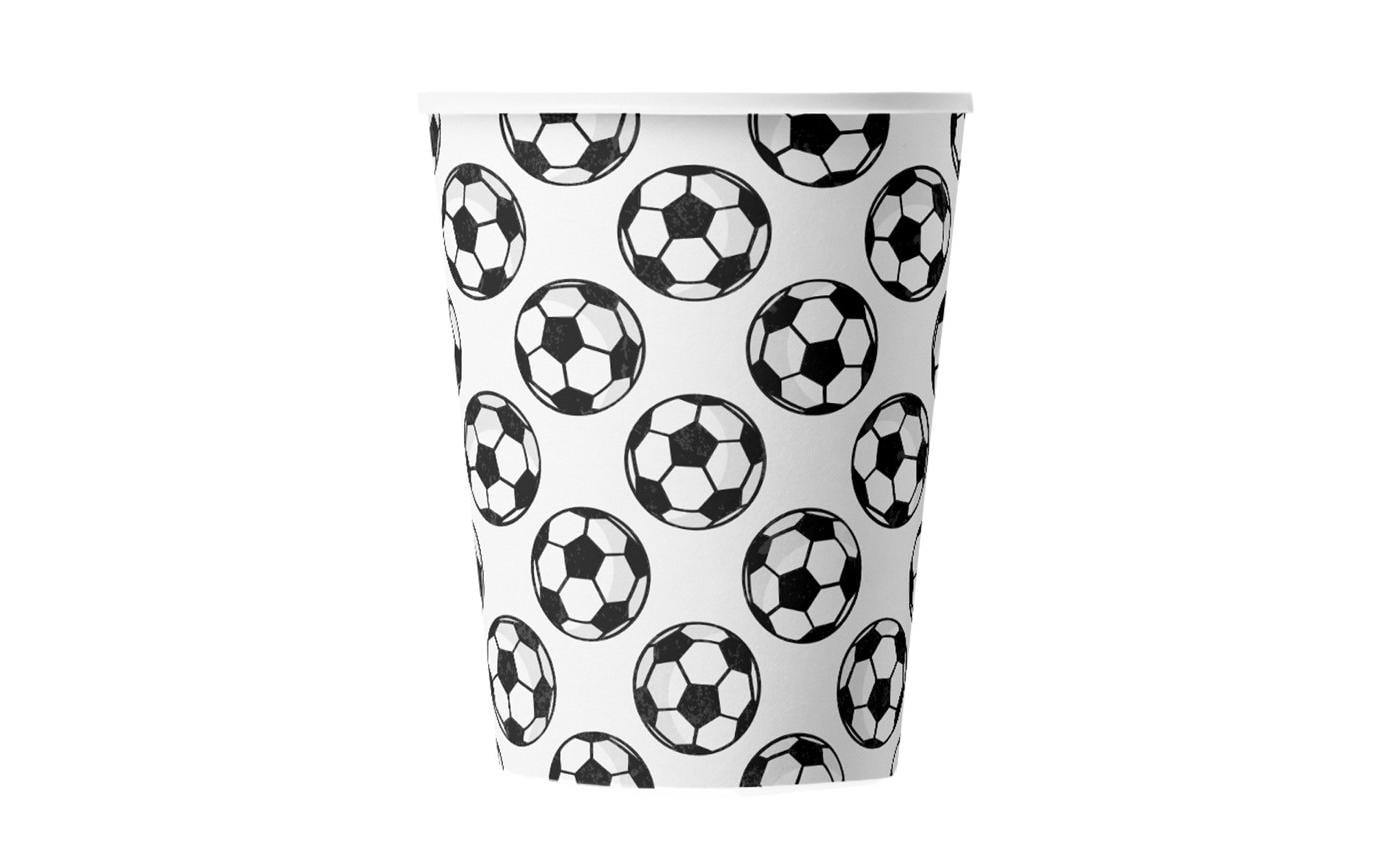 Braun + Company Einwegbecher Football 250 ml 10 Stück