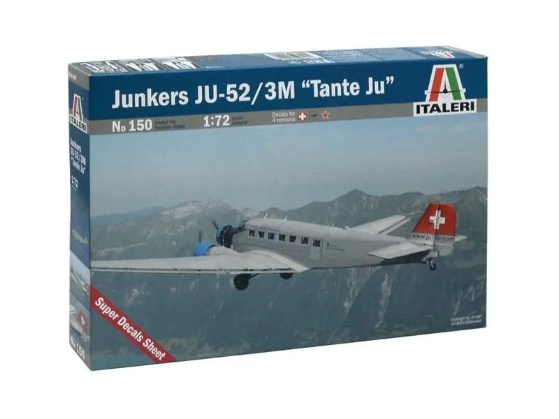 Italeri Bausatz Junkers Ju-52/3m «Tante Ju» 1:72
