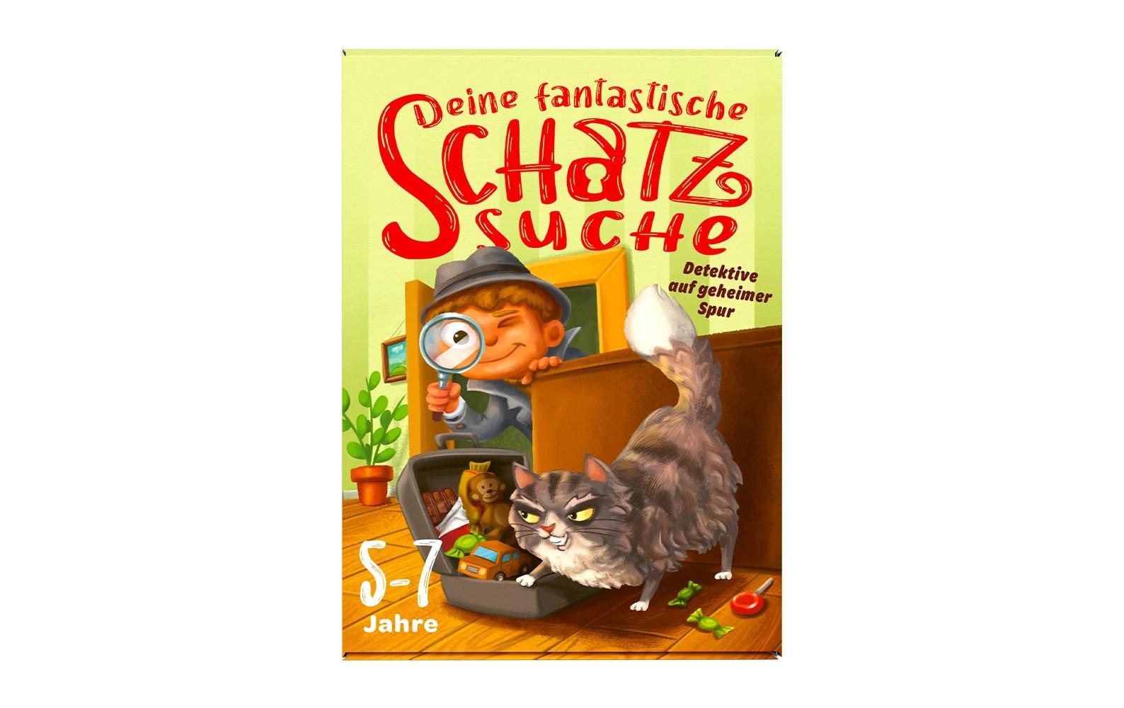 Deine Fantastische Schatzsuche Partyspiel Detektive auf geheimer Spur-DE-