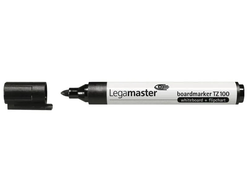 Legamaster Whiteboard-Marker TZ100, Schwarz, 10 Stück Legamaster Whiteboard-Marker TZ100, Schwarz, 10 Stück