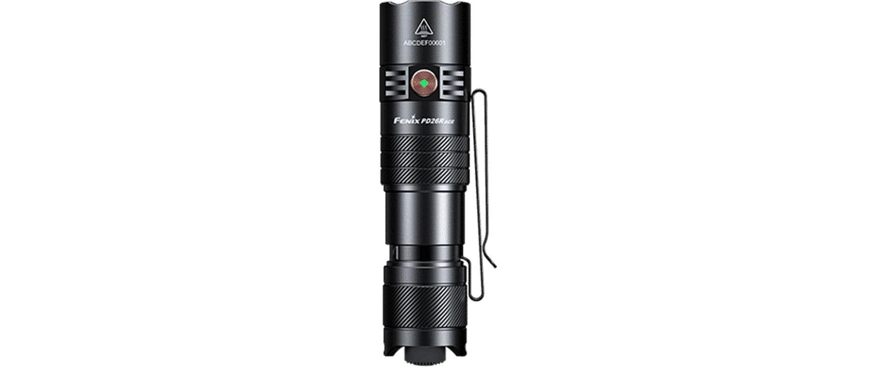 Fenix Taschenlampe PD26R ACE Taktisch, Kompakt, 1300 lm, Schwarz