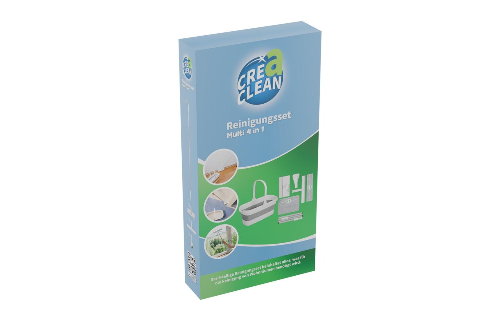CreaClean Wischmopp Multi 9-teilig