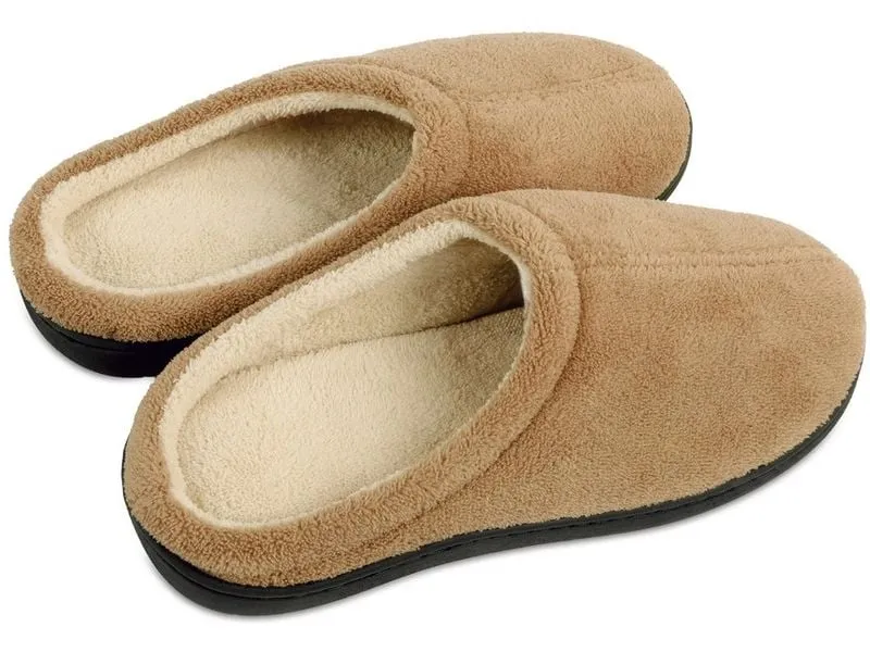 VITALmaxx Komfort-Slipper Hellbraun, 41/42