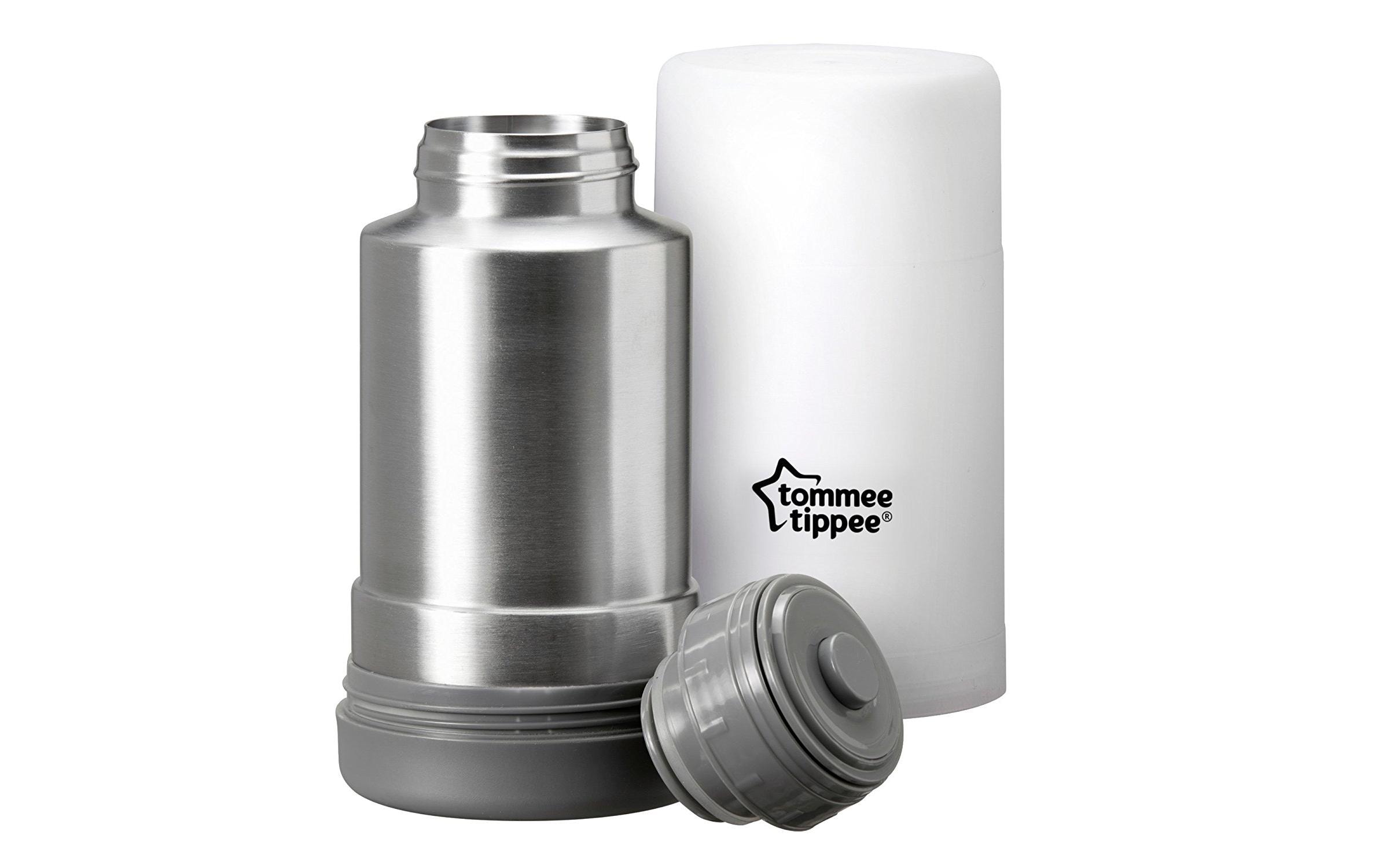 Tommee Tippee Tragbarer Flaschenwärmer weiss/edelstahl/schwarz
