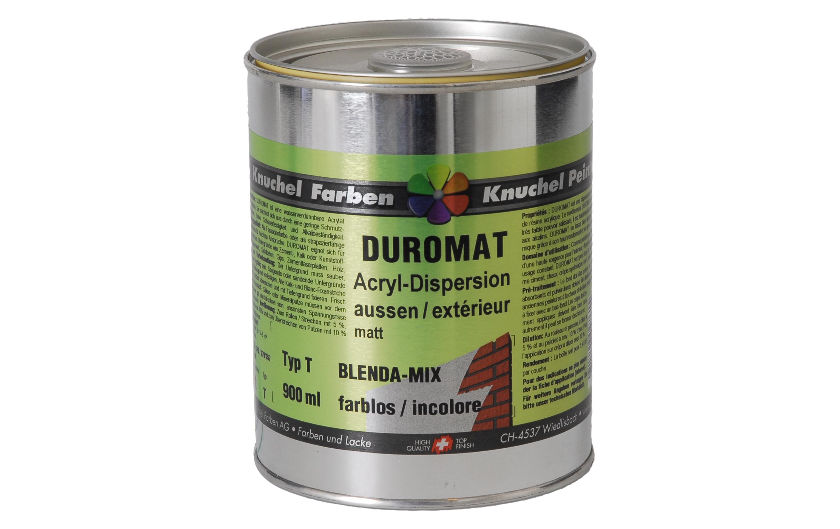 Knuchel Aussendispersion Duromat-Mix 1 l Transparent