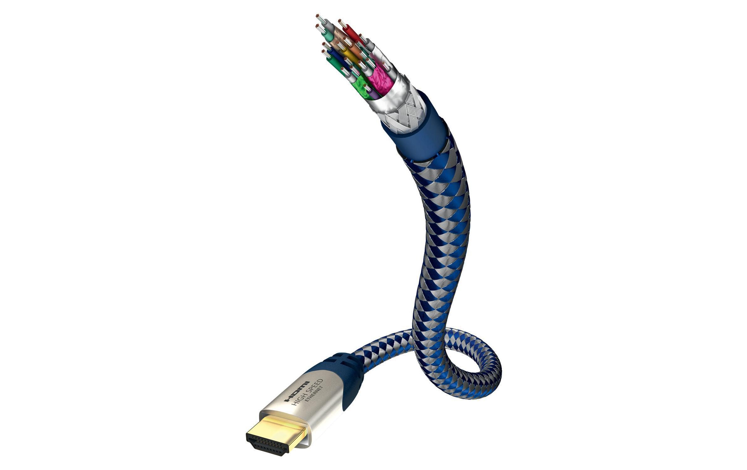 IN-AKUSTIK Kabel Premium High Speed HDMI 2 m