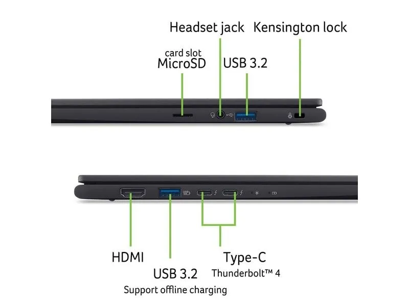 Acer Notebook TM P614-55, Ultra 5 325, W11P, 14, 16 GB, 512 GB Acer Notebook TM P614-55, Ultra 5 325, W11P, 14, 16 GB, 512 GB