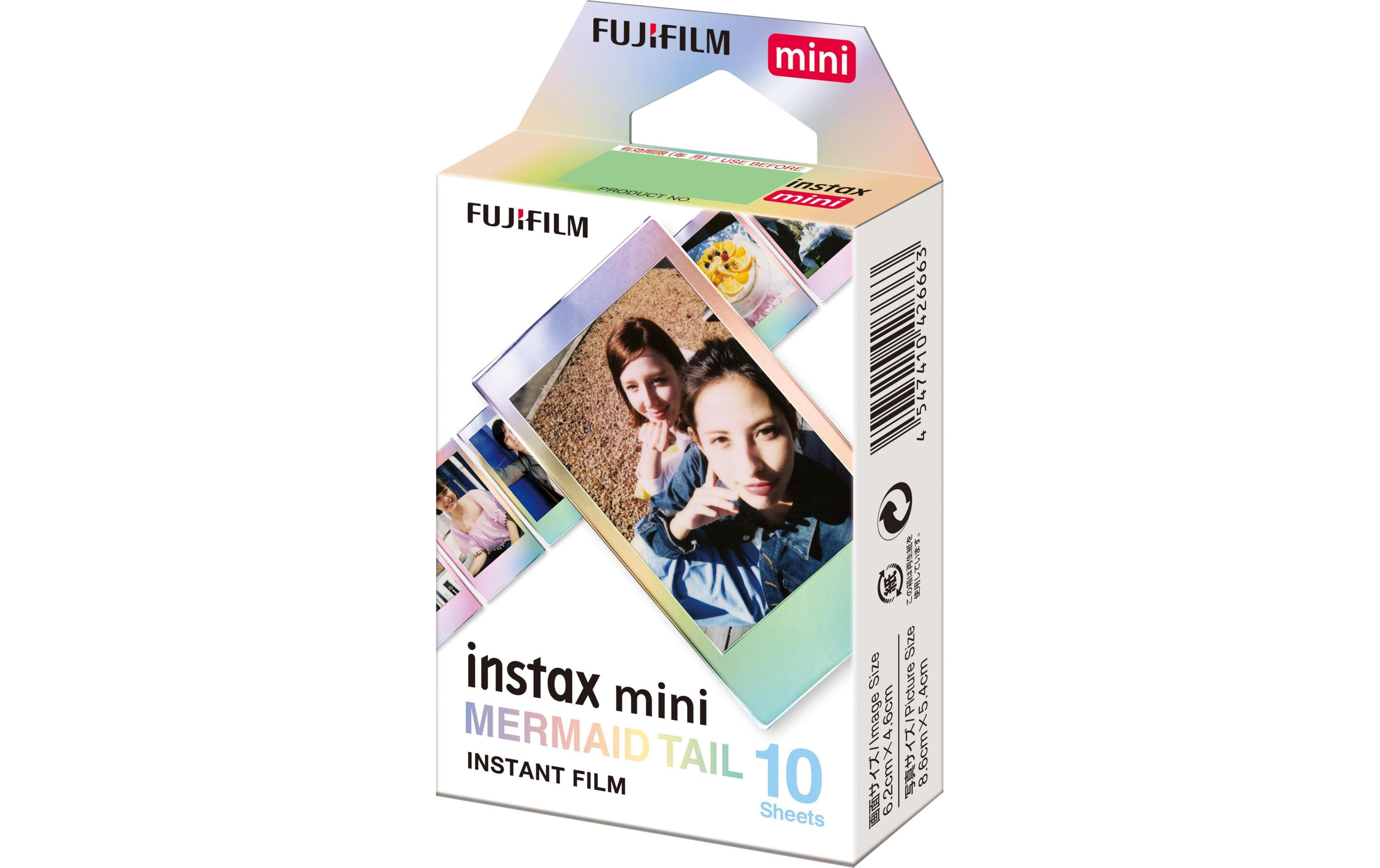 Fujifilm Sofortbildfilm Instax Mini Mermaid Tail 10 Blatt