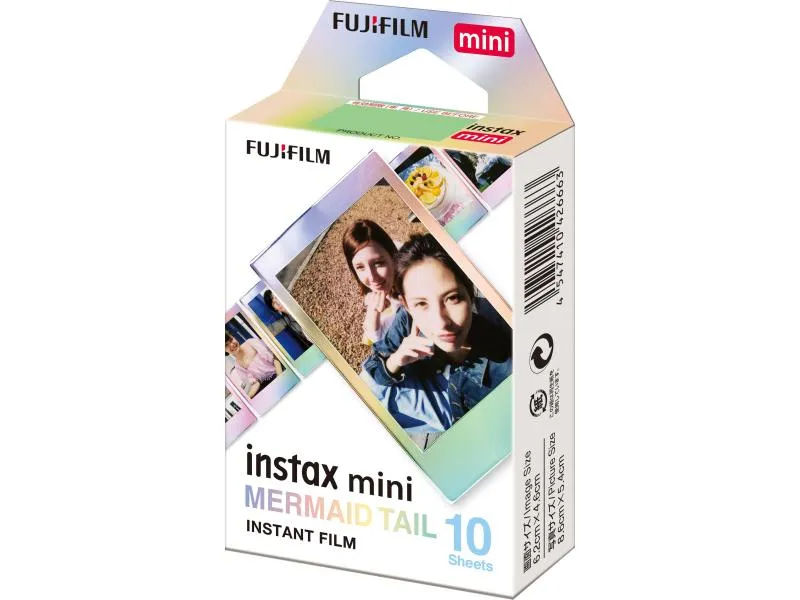 Fujifilm Sofortbildfilm Instax Mini Mermaid Tail 10 Blatt Fujifilm Sofortbildfilm Instax Mini Mermaid Tail 10 Blatt