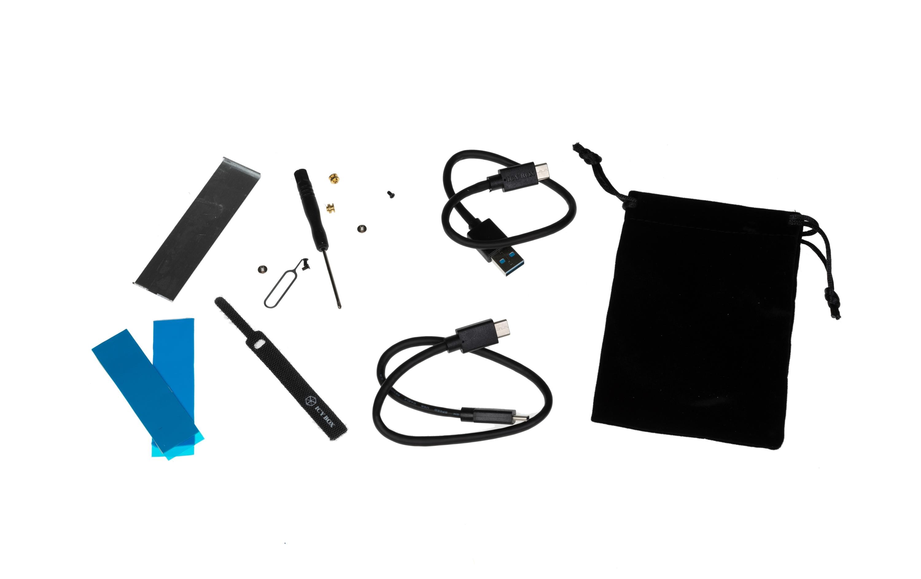 ICY BOX M.2 NVMe Gehäuse IB-1824ML-C31 M.2