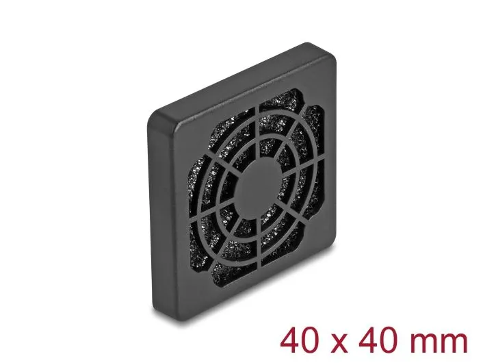 Delock Lüftergitter mit Staubfilter 40 x 40 mm Delock Lüftergitter mit Staubfilter 40 x 40 mm