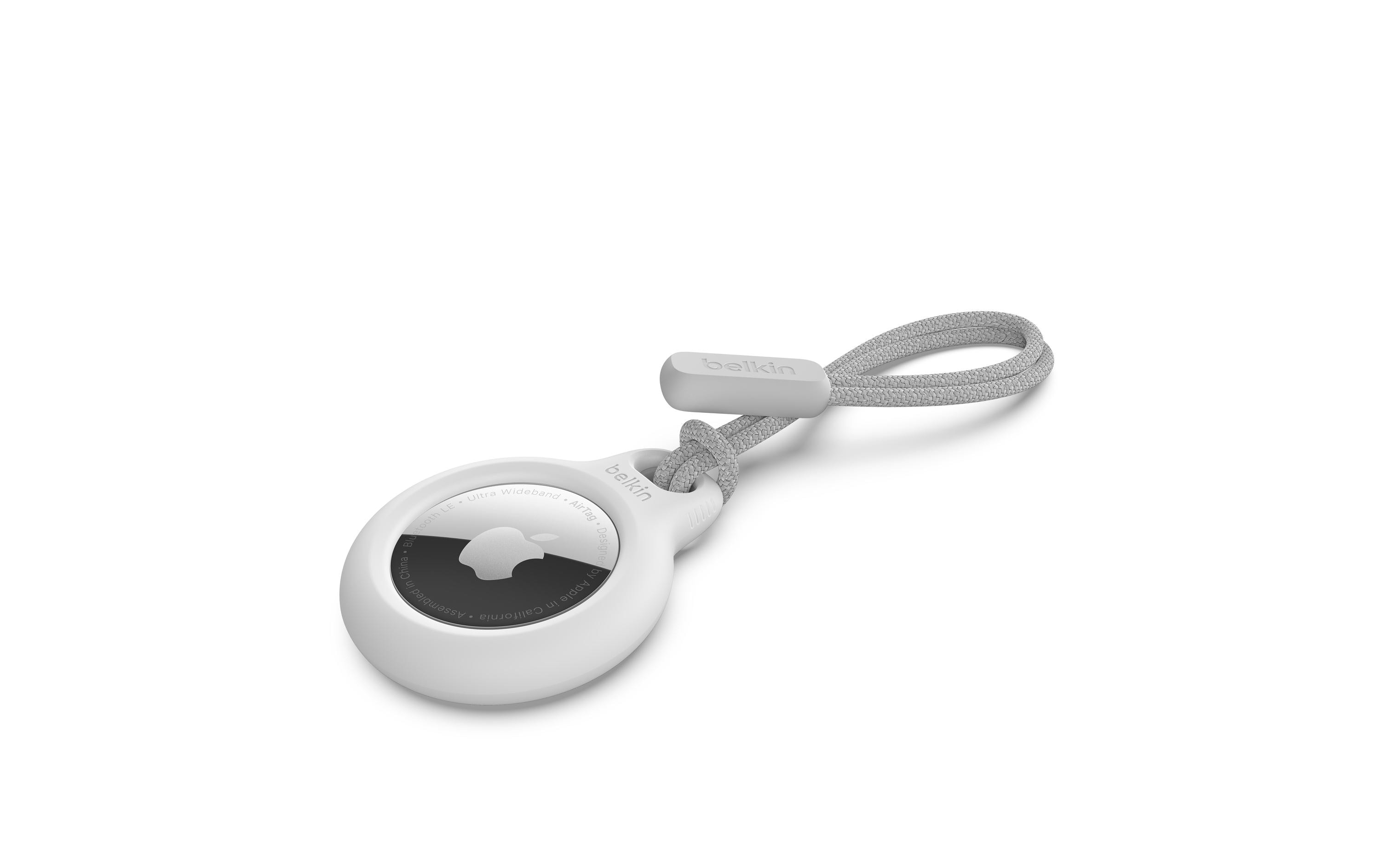 Belkin Secure Holder mit Schlaufe für Apple AirTag Weiss