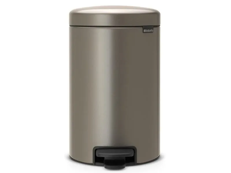 Brabantia Treteimer NewIcon 12 l, Platinum
