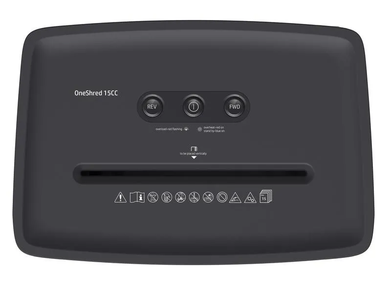 HP Aktenvernichter OneShred 15CC P-4, 15 Seiten HP Aktenvernichter OneShred 15CC P-4, 15 Seiten