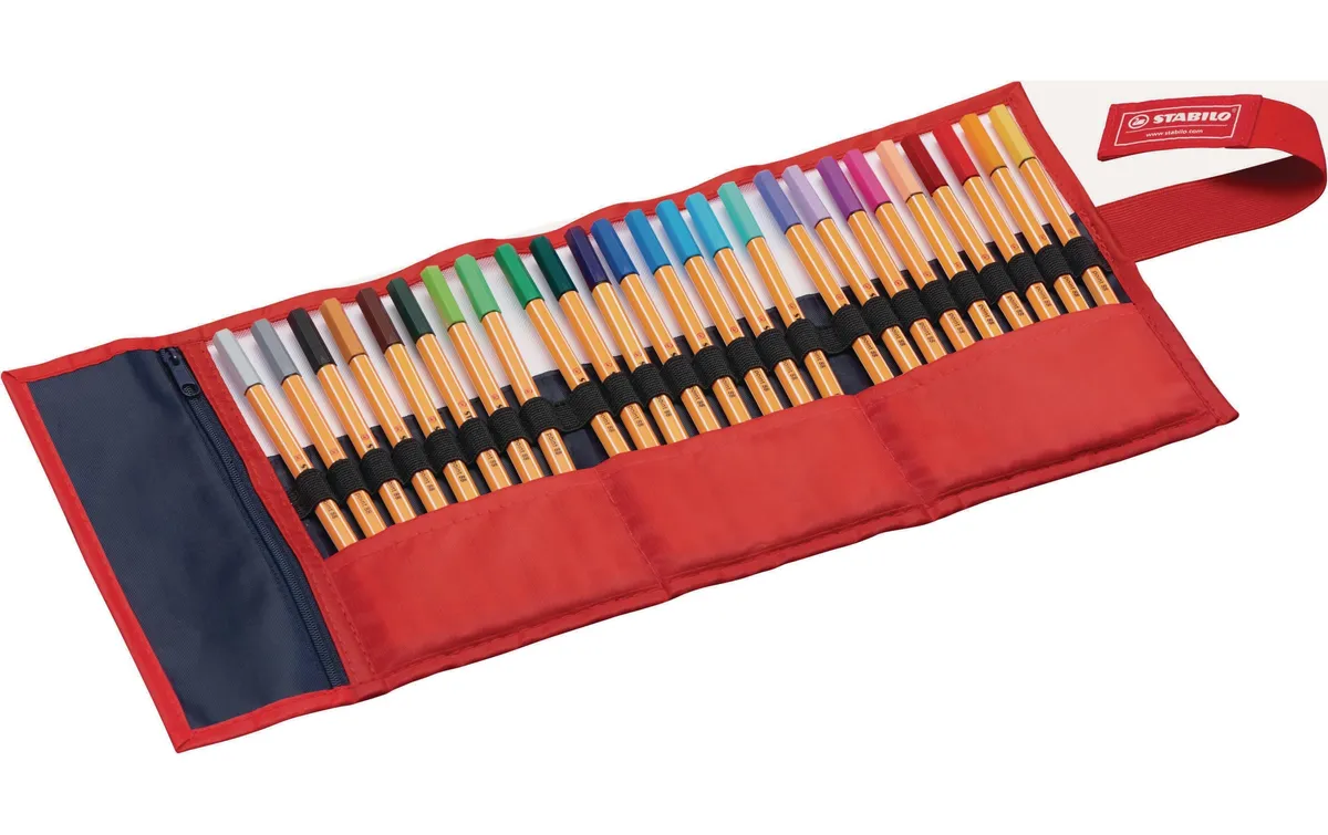 STABILO Fineliner point 88 25 Stück, Mehrfarbig STABILO Fineliner point 88 25 Stück, Mehrfarbig