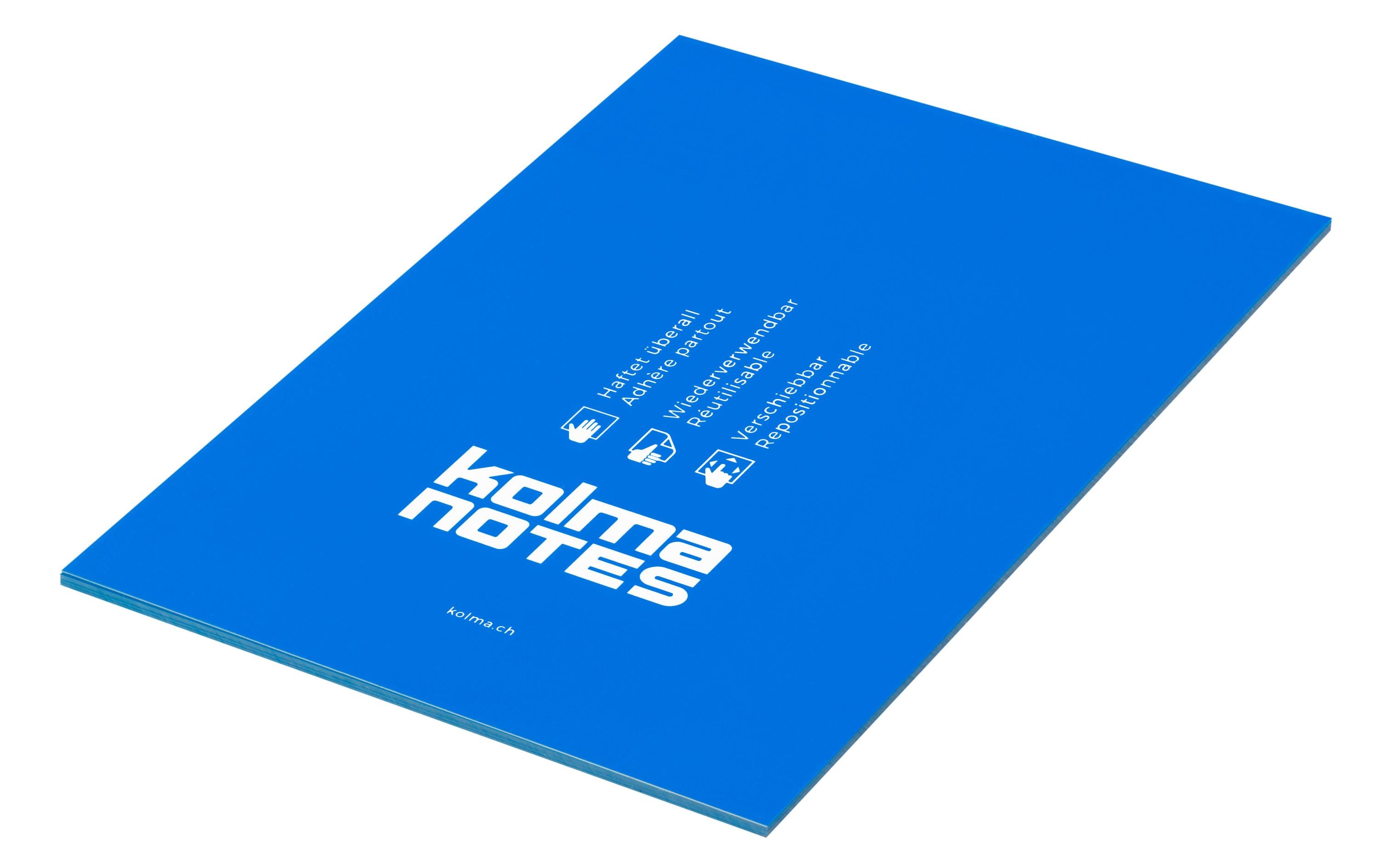 Kolma Notizzettel NOTES A5 Blau, 50 Blatt Kolma Notizzettel NOTES A5 Blau, 50 Blatt