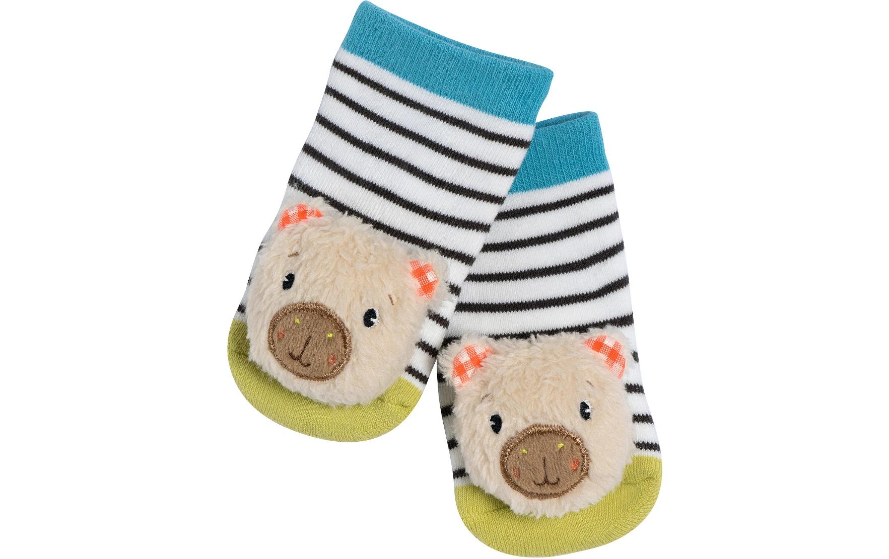 fehn Rasselsocken Capybara Mehrfarbig fehn Rasselsocken Capybara Mehrfarbig