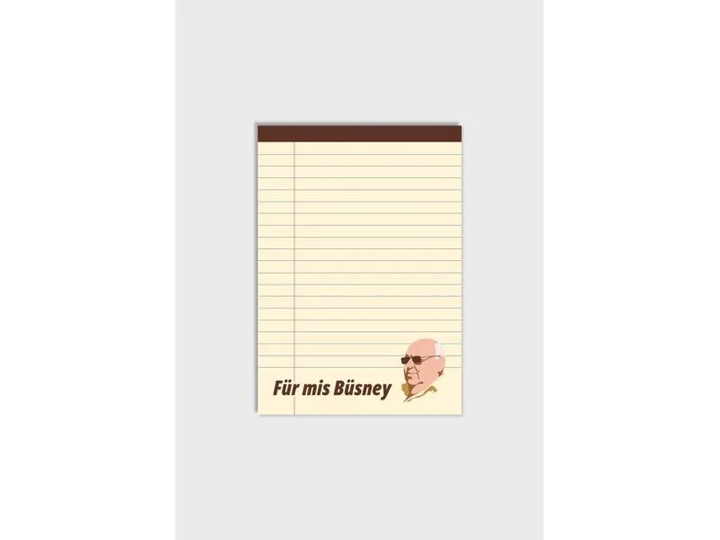 Swissmeme Notizblock Büsney
