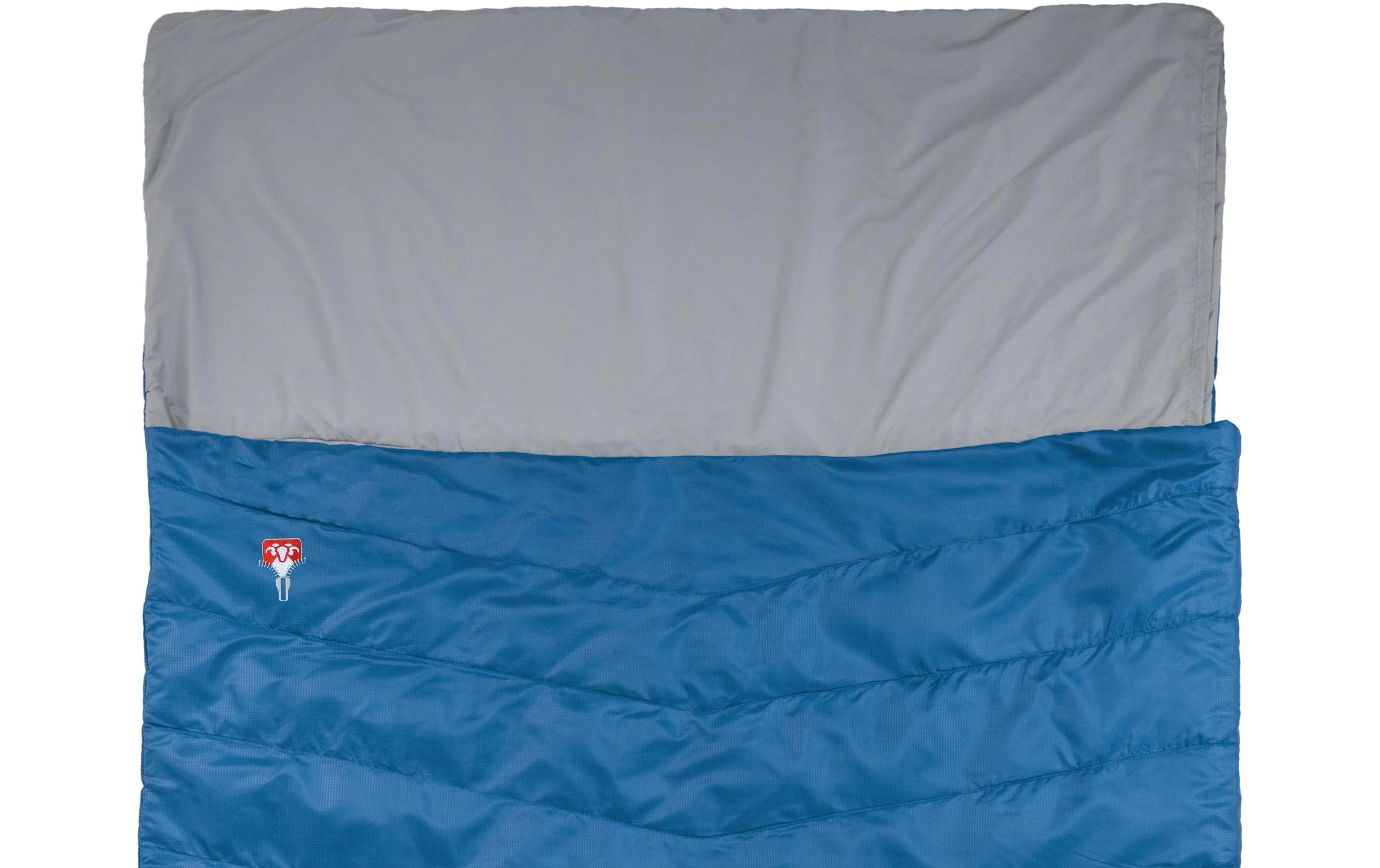 Grüezi Bag Schlafsack Biopod Wolle Almhütte 195 Polyester, True Blue Grüezi Bag Schlafsack Biopod Wolle Almhütte 195 Polyester, True Blue