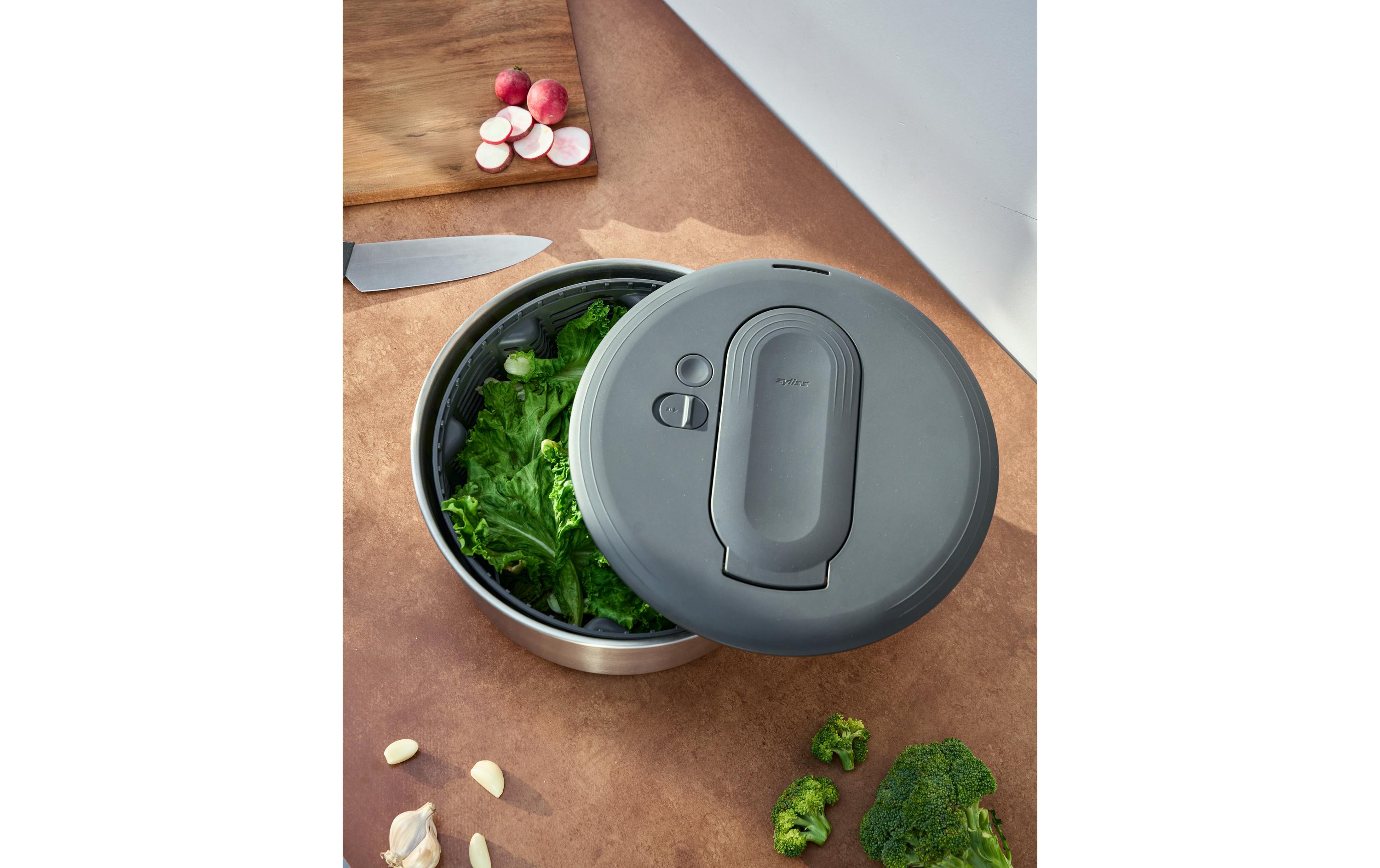 Zyliss Salatschleuder SwiftDry S Grau