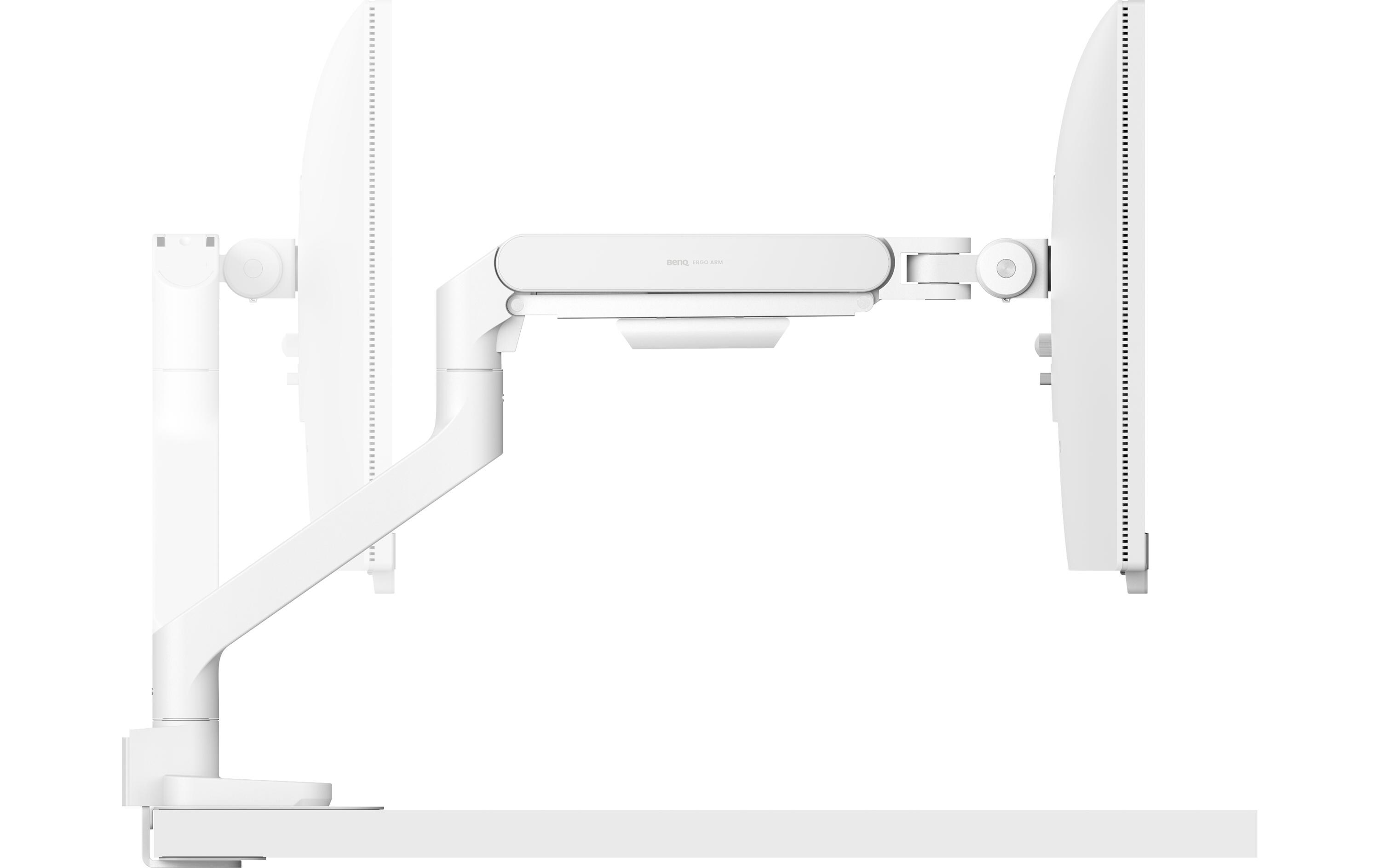 Benq Tischhalterung Ergo Arm BSH02 bis 20 kg – Weiss