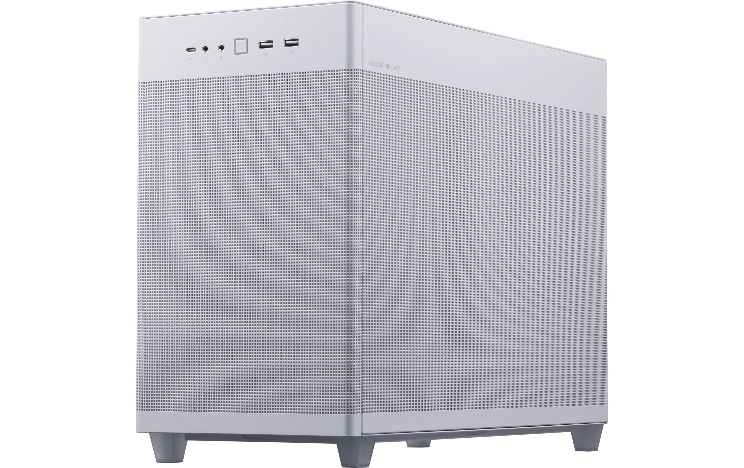 ASUS PC-Gehäuse AP201 MicroATX Weiss