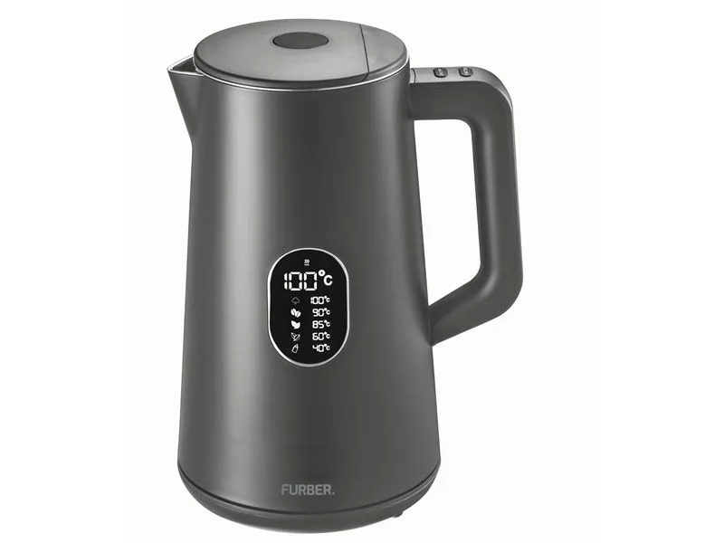 FURBER Wasserkocher Veloce, 1.5 L, Grau FURBER Wasserkocher Veloce, 1.5 L, Grau