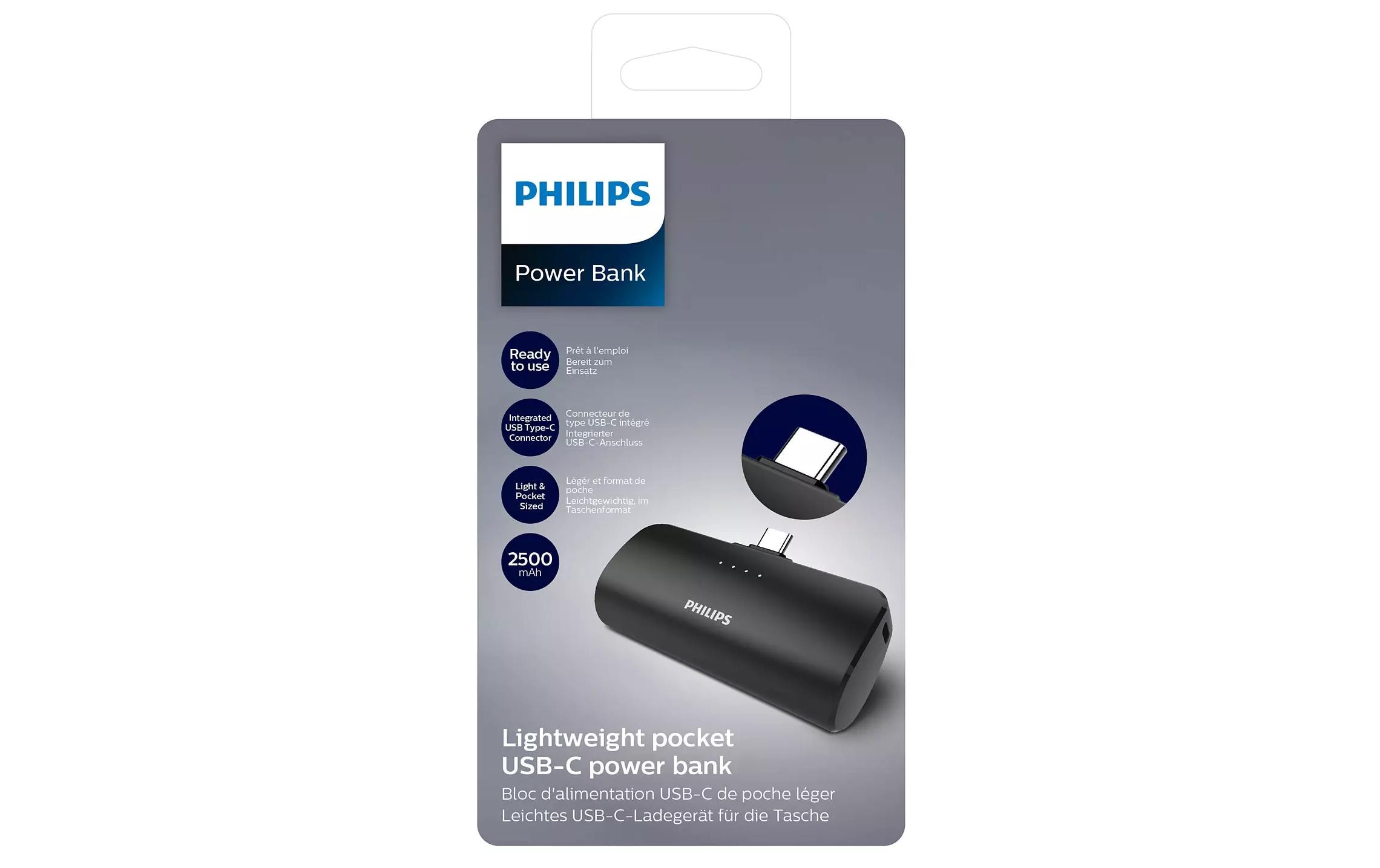 Philips Powerbank DLP2510C/04 2500 mAh Philips Powerbank DLP2510C/04 2500 mAh