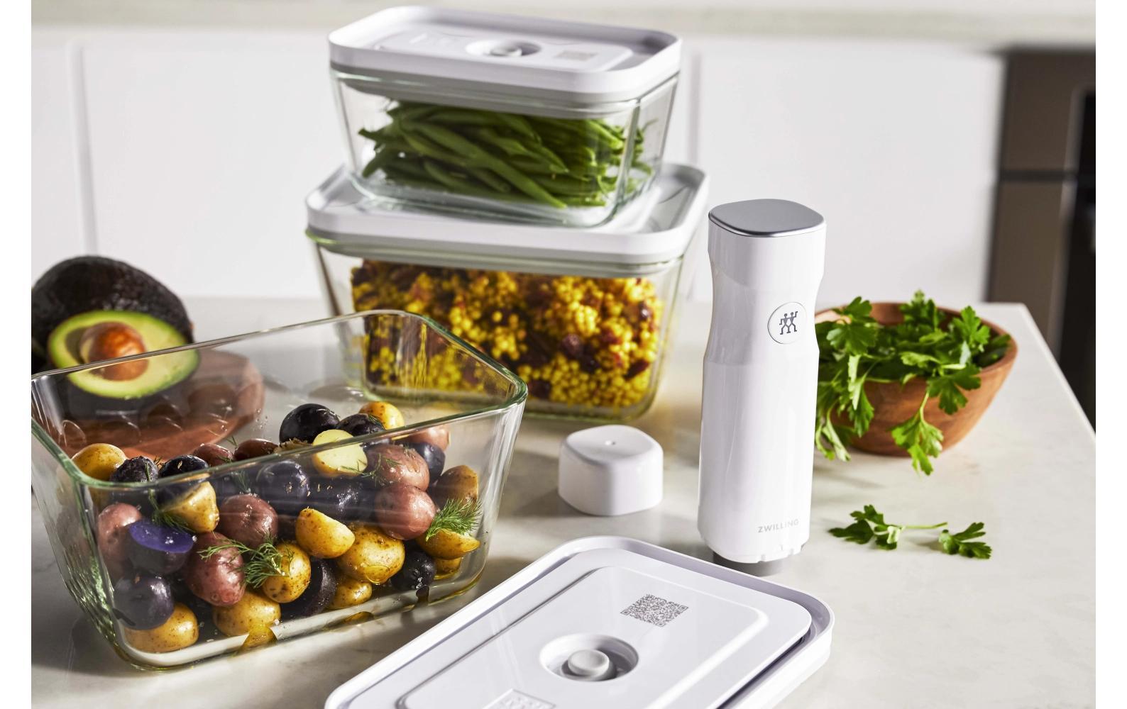 Zwilling Vakuumier-Behälter Fresh and Save 3-teilig, S,M,L Glas